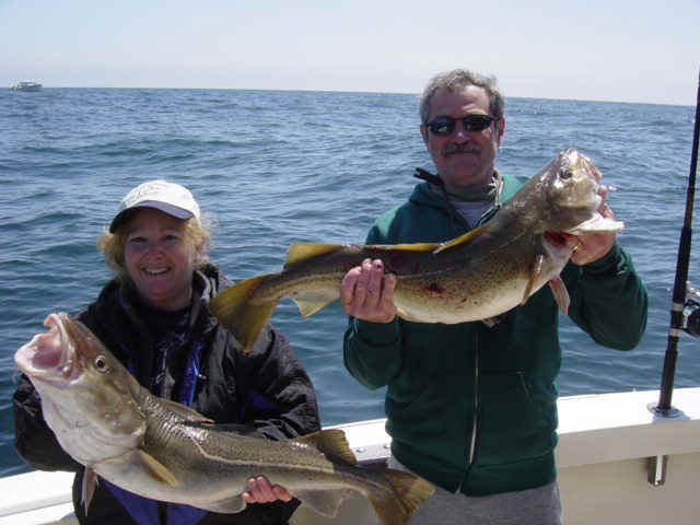 Cod Fishing on Jeffries Ledge